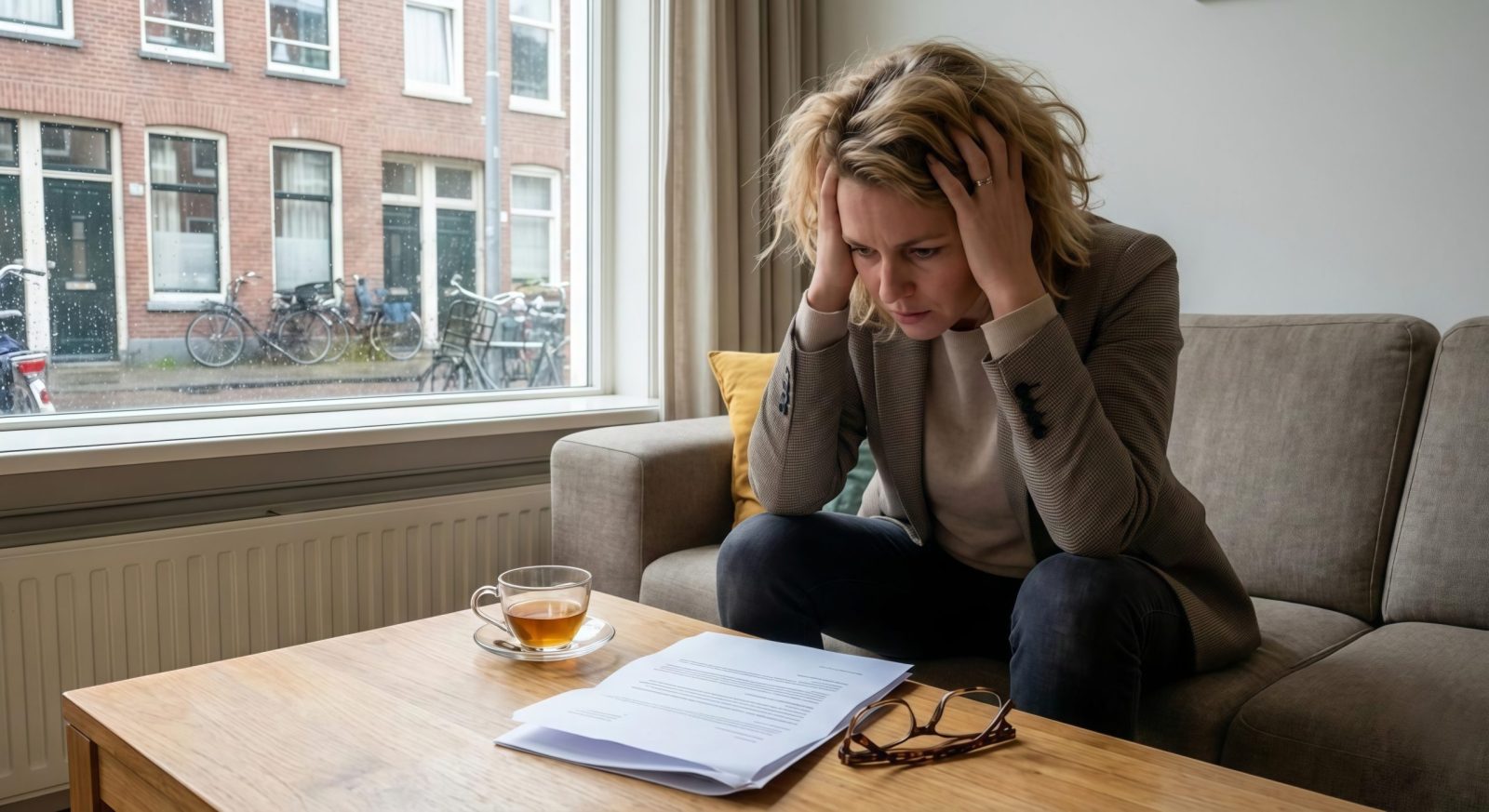 Illustratief wanhopig brief werkgever loonopschorting arbeidsrecht