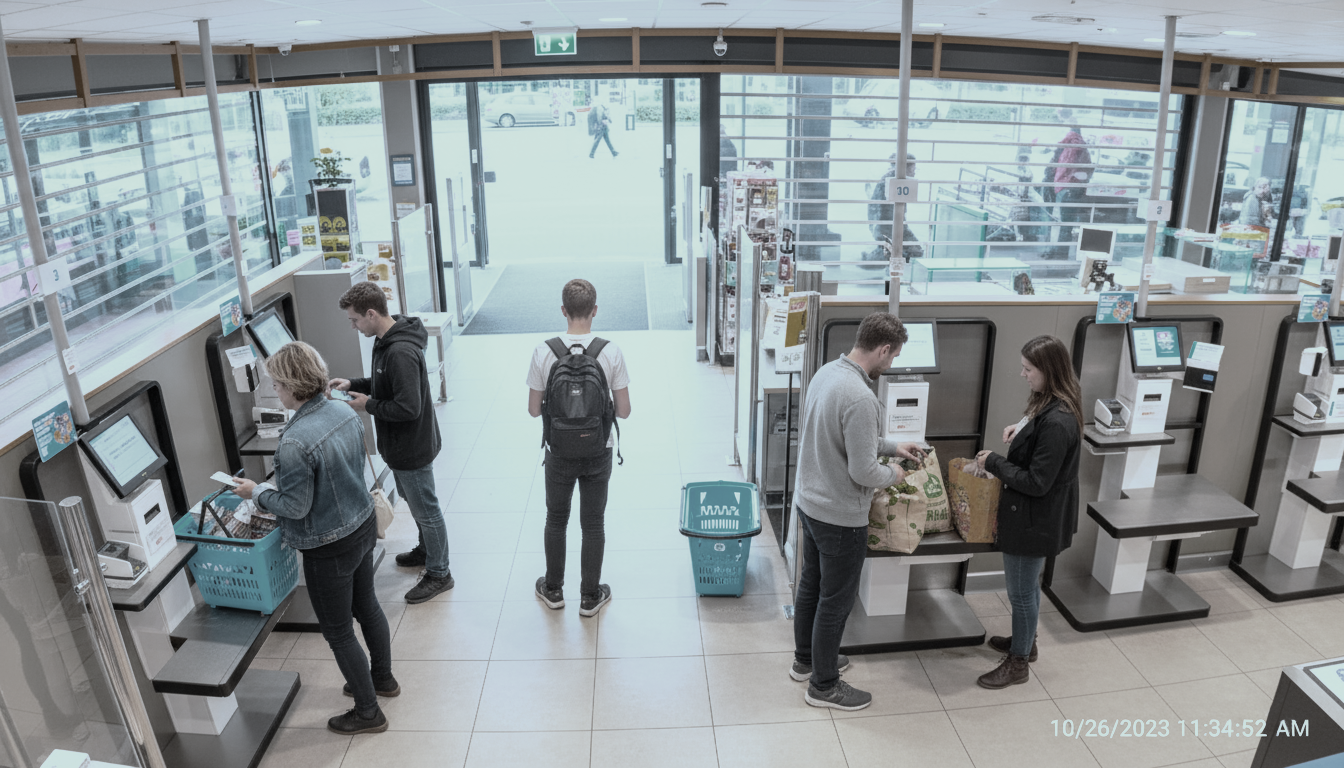 Illustratief Bewakingscamera Albert Heijn Arbeidsrecht diefstal